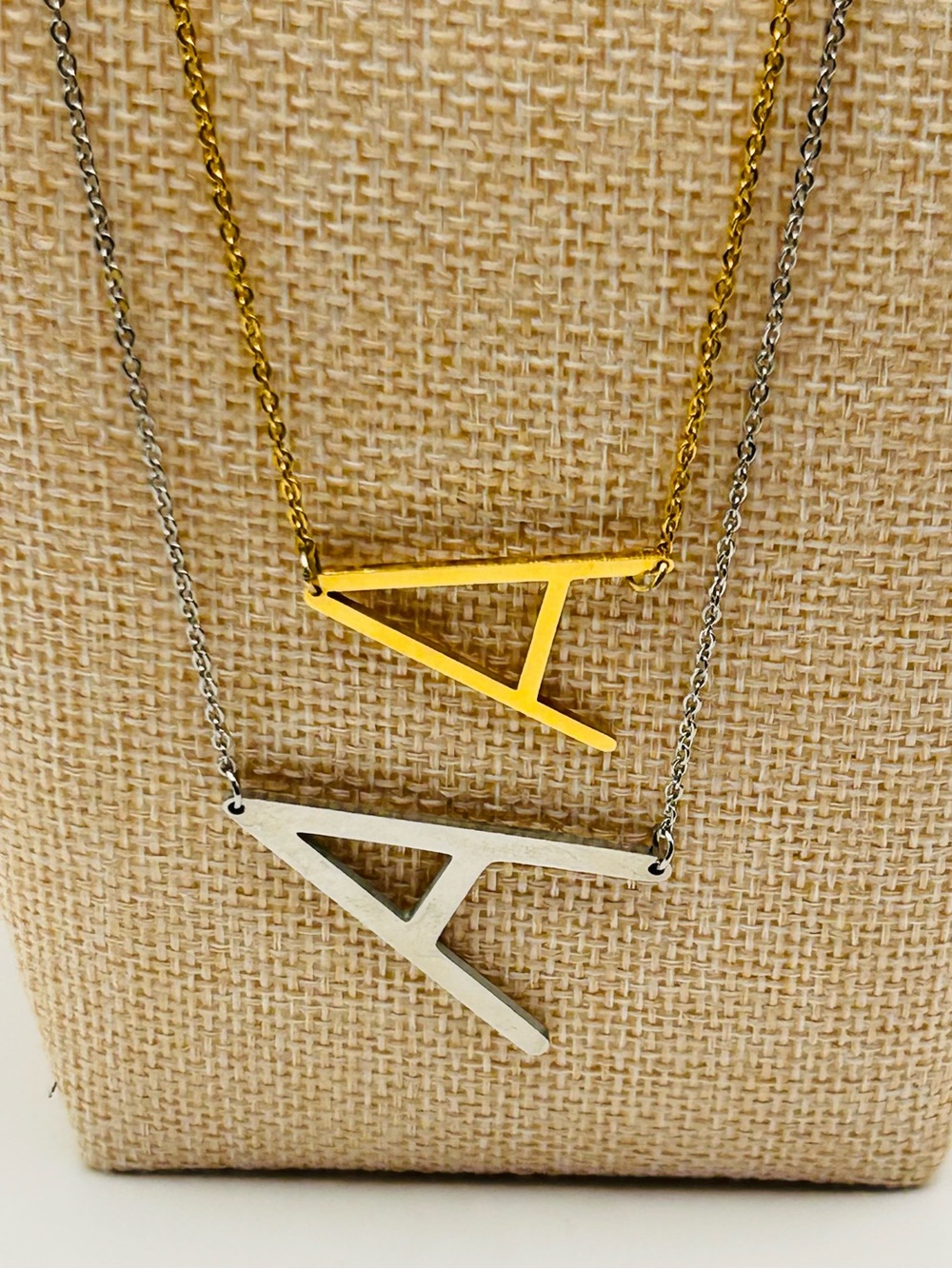 Stainless Steel Initial A Bundle